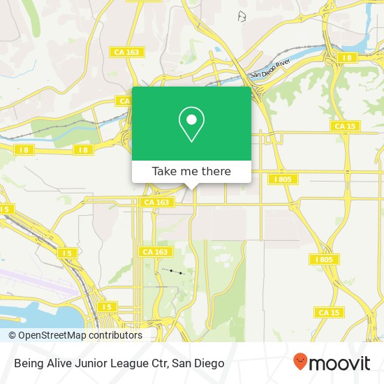 Mapa de Being Alive Junior League Ctr