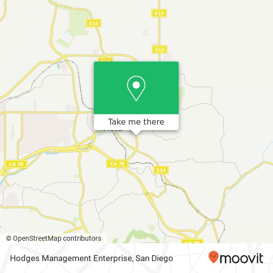 Hodges Management Enterprise map