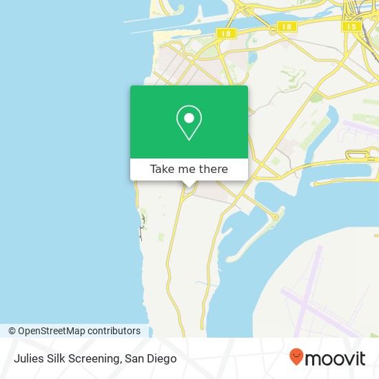 Mapa de Julies Silk Screening