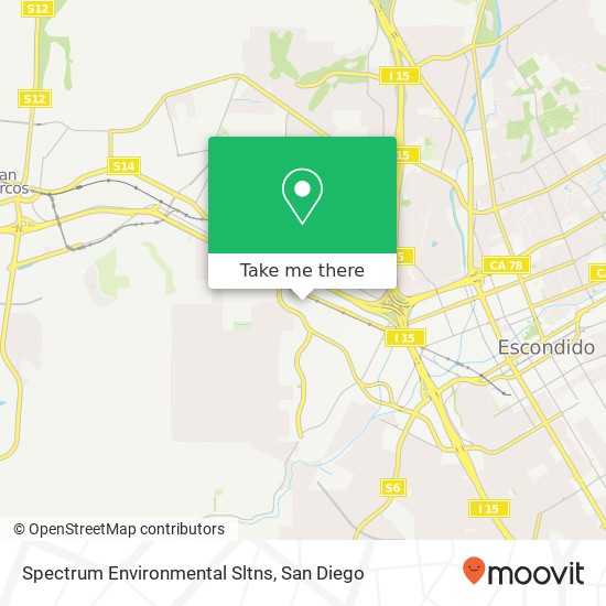 Mapa de Spectrum Environmental Sltns