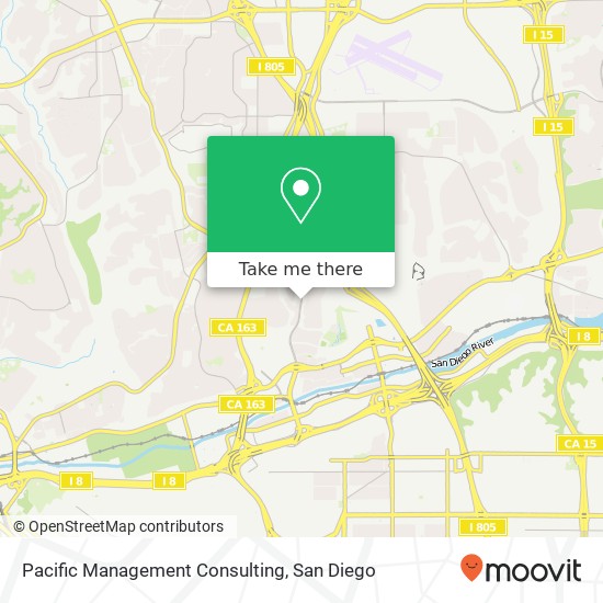 Pacific Management Consulting map