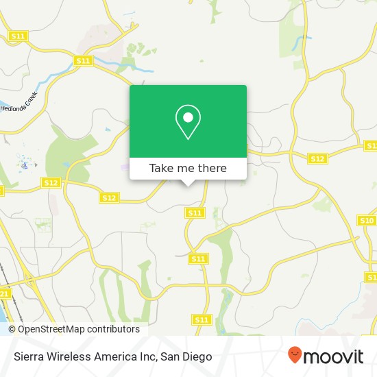 Mapa de Sierra Wireless America Inc