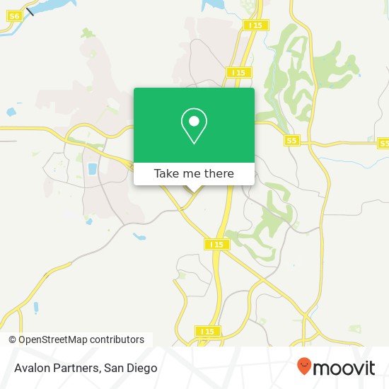 Mapa de Avalon Partners