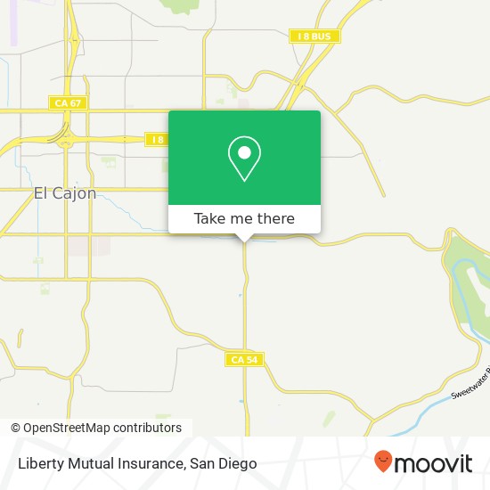 Mapa de Liberty Mutual Insurance