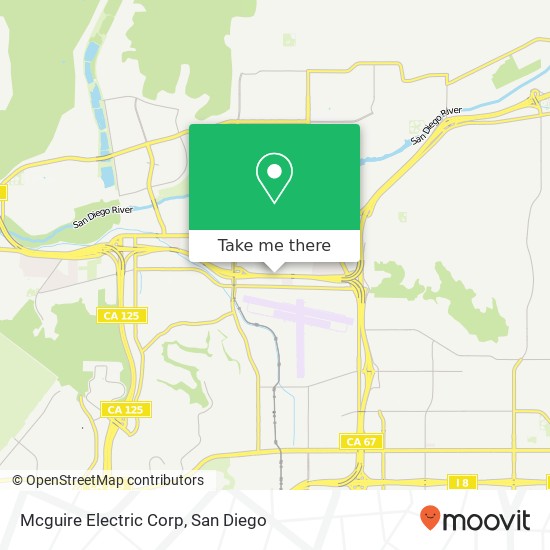 Mcguire Electric Corp map