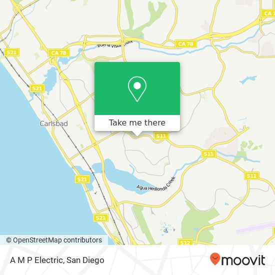 A M P Electric map