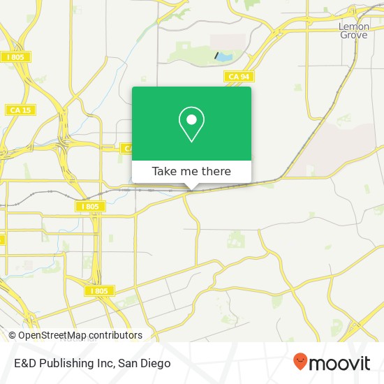E&D Publishing Inc map