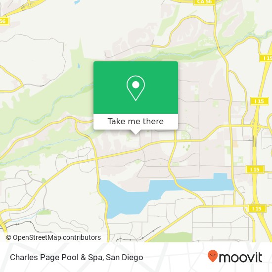 Charles Page Pool & Spa map