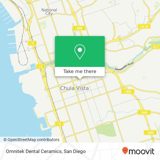 Omnitek Dental Ceramics map