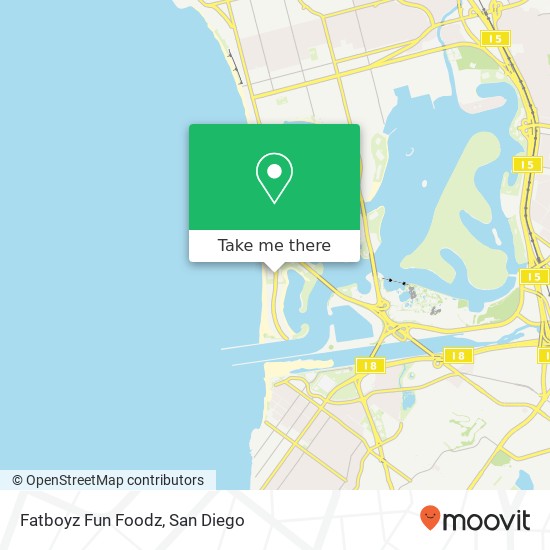 Mapa de Fatboyz Fun Foodz