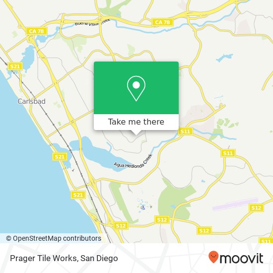 Prager Tile Works map