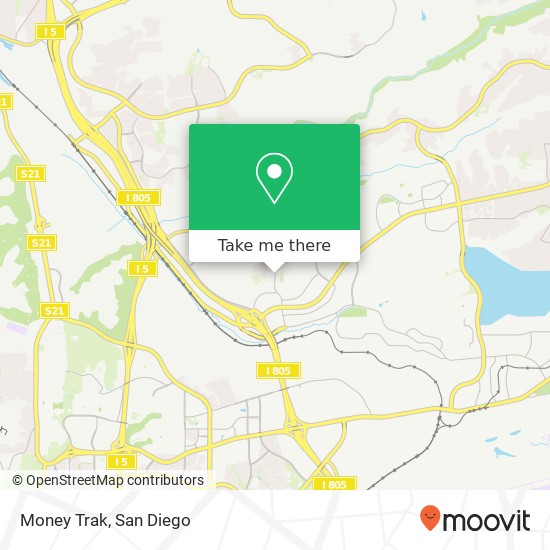 Mapa de Money Trak