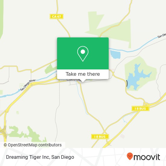 Mapa de Dreaming Tiger Inc