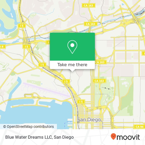 Blue Water Dreams LLC map