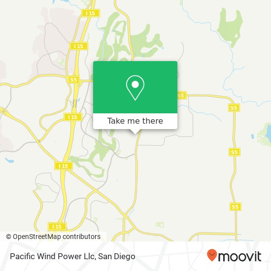 Mapa de Pacific Wind Power Llc