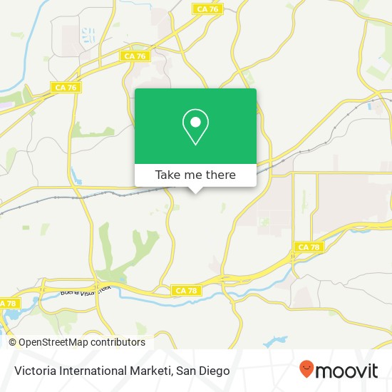 Victoria International Marketi map