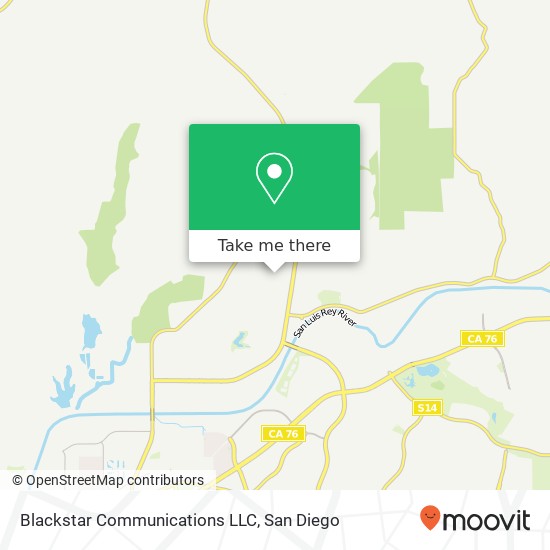 Mapa de Blackstar Communications LLC
