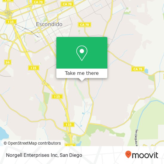 Mapa de Norgell Enterprises Inc