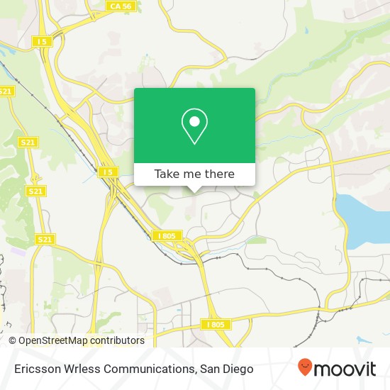 Ericsson Wrless Communications map