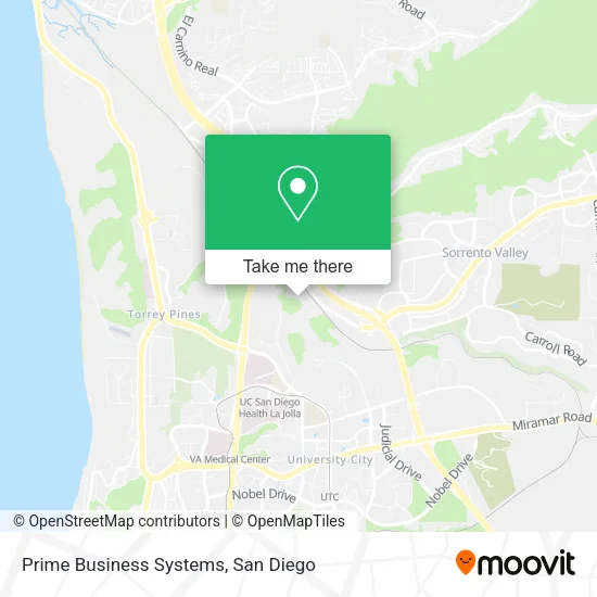Mapa de Prime Business Systems