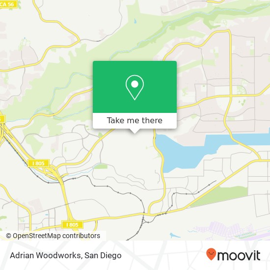 Adrian Woodworks map