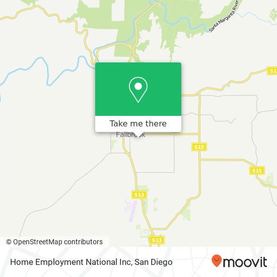 Home Employment National Inc map