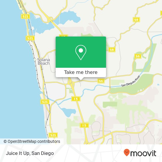 Juice It Up map