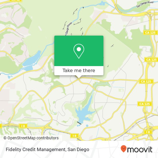 Mapa de Fidelity Credit Management