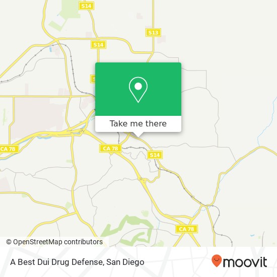 Mapa de A Best Dui Drug Defense