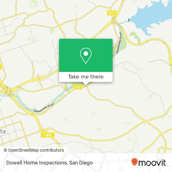 Dowell Home Inspections map