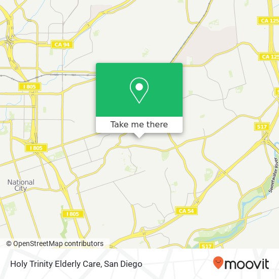 Mapa de Holy Trinity Elderly Care