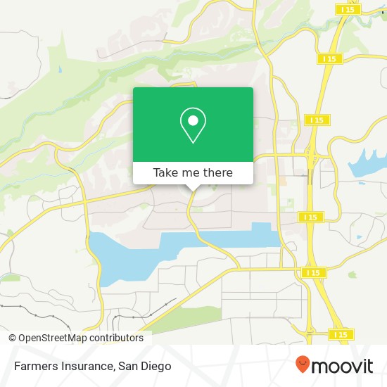 Mapa de Farmers Insurance