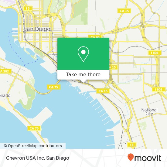 Mapa de Chevron USA Inc