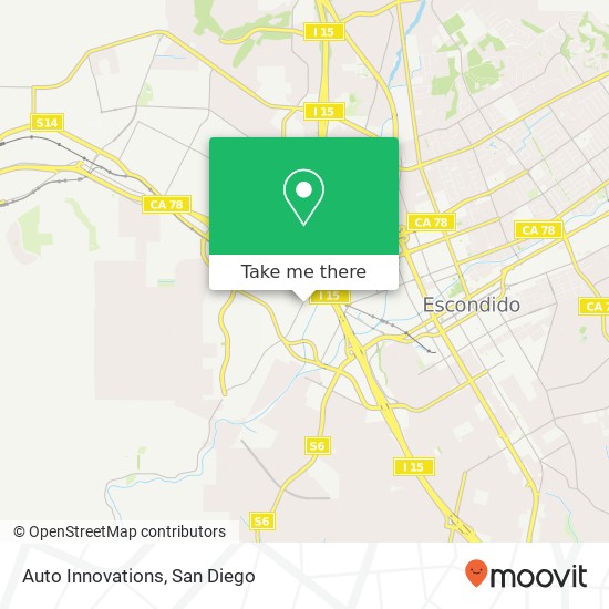 Auto Innovations map