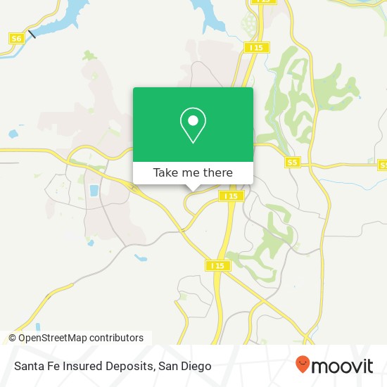 Santa Fe Insured Deposits map