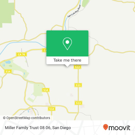 Mapa de Miller Family Trust 08 06