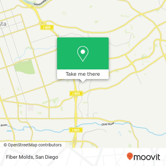 Fiber Molds map