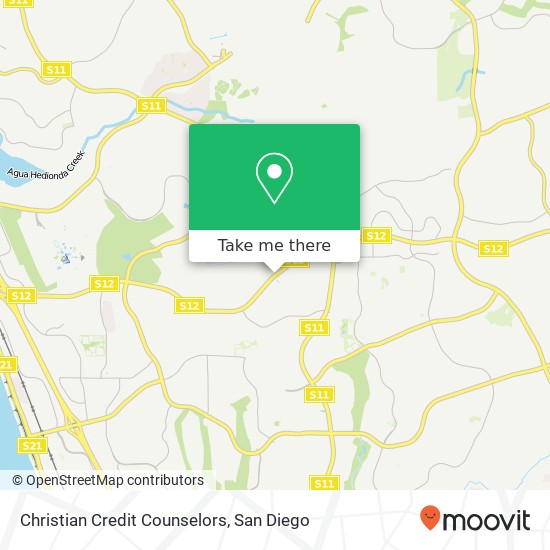 Mapa de Christian Credit Counselors