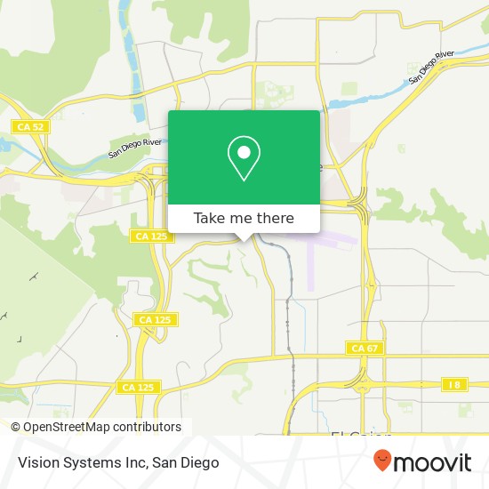 Vision Systems Inc map