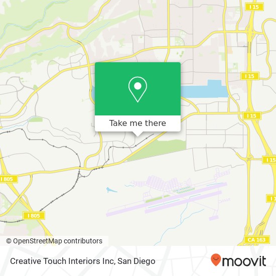 Mapa de Creative Touch Interiors Inc