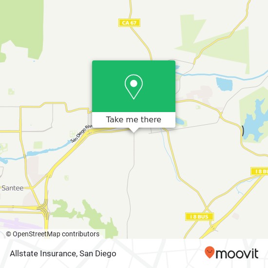 Allstate Insurance map