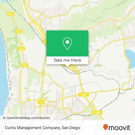 Curtis Management Company map