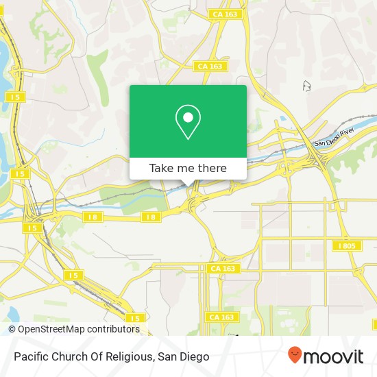 Mapa de Pacific Church Of Religious