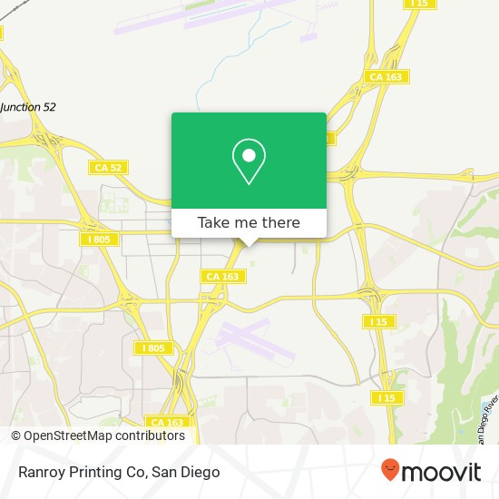 Mapa de Ranroy Printing Co