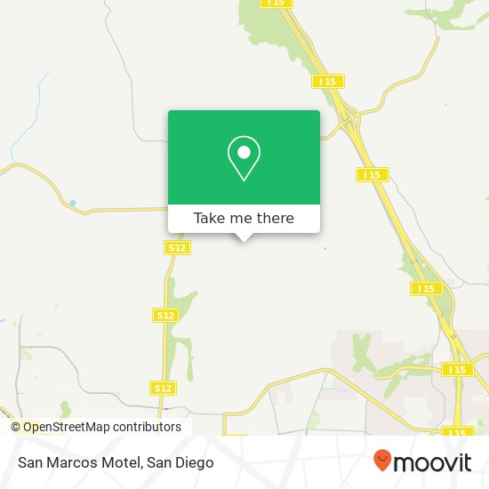 San Marcos Motel map
