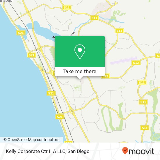 Mapa de Kelly Corporate Ctr II A LLC