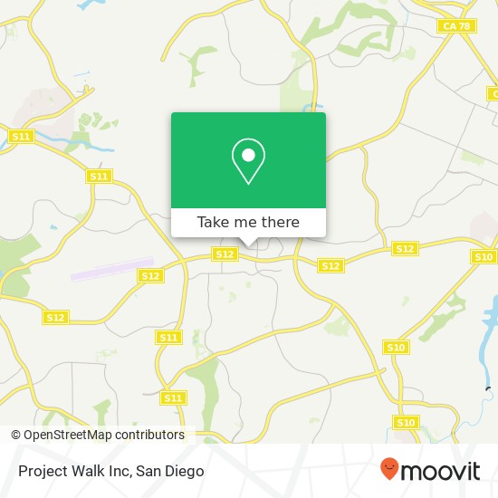 Project Walk Inc map