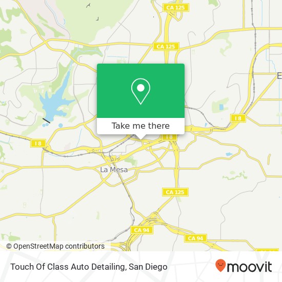 Touch Of Class Auto Detailing map