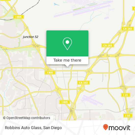 Robbins Auto Glass map