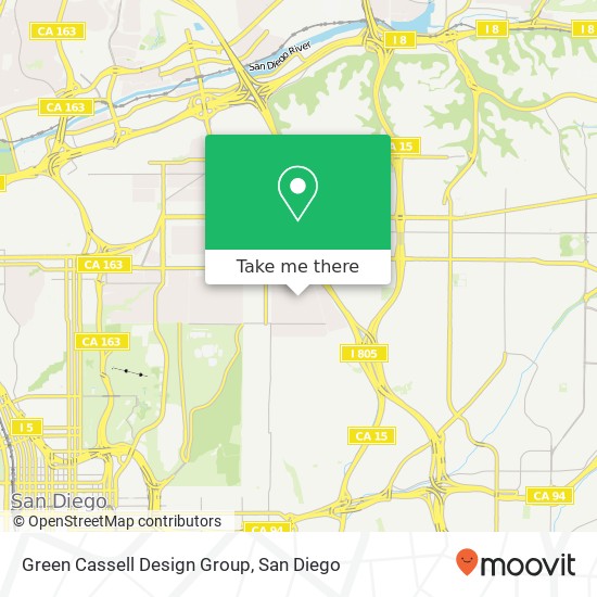 Mapa de Green Cassell Design Group